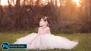 How to Add a Sun Flare to a Photo with Photoshop CC  PS Overlay Tutorial [upl. by Alraep]