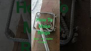 How To Make Rings ❤️ shorts feed ring making silversmith [upl. by Ehsiom]