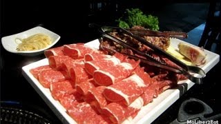 AYCE Korean BBQ Downtown LA with Bachan Buffet HD  Manna Korean BBQ [upl. by Nihcas878]