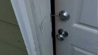 How to secure and reinforce a door  Part 1 [upl. by Nhguavad]