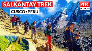 SALKANTAY Trek a Machu Picchu📍Cusco Peru 🇵🇪 [upl. by Ettezus]