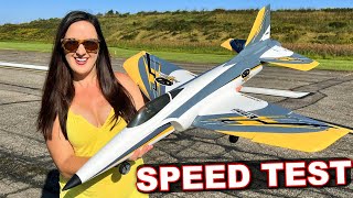 How FAST is the 6s EFlite Habu DSS Super Sport 70mm EDF Jet [upl. by Aihsemat]