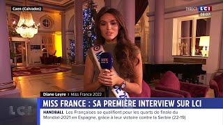 LA PREMIÈRE INTERVIEW DE MISS FRANCE 2022 [upl. by Gabriele]