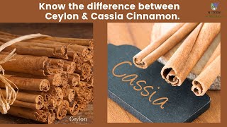 How to identify the difference between Ceylon Cinnamon amp Cassia Cinnamon  Benefits  Dalchini [upl. by Ahsitniuq642]