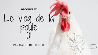 Podcast tricot  Vlog de la poule  01 [upl. by Selestina]