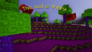 Minecraft’s most insane mod… the flat mod [upl. by Llerihs499]