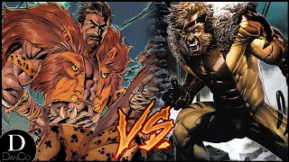 Sabretooth VS Kraven the Hunter  BATTLE ARENA [upl. by Edda]