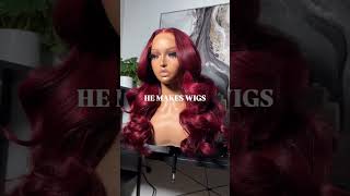 wigmaker wigtutorial wigs hair lacefrontwig music trending trendingshorts viralshorts [upl. by Carboni176]