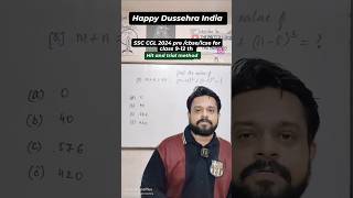 Happy Dussehra India ssc CGL pre 2024 motivation nda maths physics chemistry om jaishreeram [upl. by Slrahc]