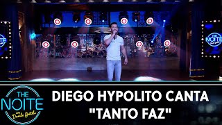 Diego Hypolito canta tanto faz  The Noite 080719 [upl. by Ellehcsar]