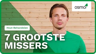 Hout Behandelen voor Beginners Voorkom Deze 7 MISSERS [upl. by Anastas]