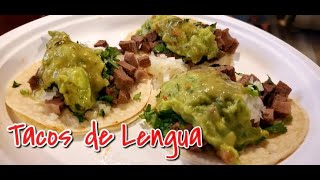 Tacos de Lengua Con los Mandilones [upl. by Htebaras]