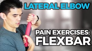 Medial Elbow Pain Exercise Using Thera Band Flex bar [upl. by Navar]