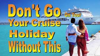 Travel insurance yes or no Buy This Before You Go On The Cruise Marrella Tui Thompson [upl. by Sixel]