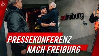 BAUMGART quotStehen mit leeren Händen daquot  SC Freiburg  1 FC Köln 20  Pressekonferenz [upl. by Ymled541]