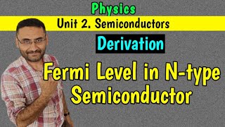 Fermi level in N type Semiconductor Dependence of Fermi level on Temperature PHYSICS [upl. by Aaren]