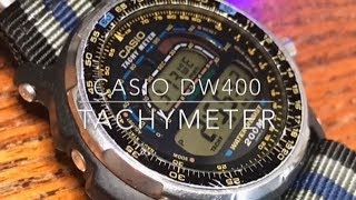 CASIO DW400 Tachy Meter Review [upl. by Eelanaj]