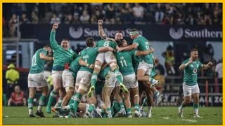 INCREDIBLE SCENES 🏈Ciaran Frawleys LastMinute DROP GOAL Wins It for IRELAND VS SPRINGBOKS [upl. by Notliw979]