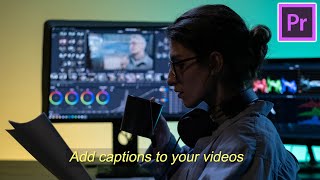 Free Premiere Pro Caption Template  How to Use it Easy to Use [upl. by Hagan]