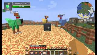 Minecraft Hexxit How to Chocobo Tame Breed Items etc [upl. by Stander331]