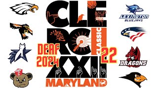 DEAF High School Cheerleading 2024   FREMONT   CLERC CLASSIC 22  MARYLAND 2024 [upl. by Adierf]