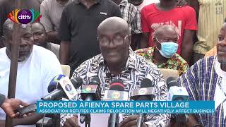 Abossey Okai Spare Parts Dealers Association endorses relocation to Afienya [upl. by Smeaj]