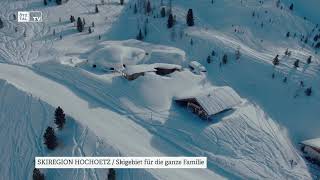 Skiregion Hochoetz Luftaufnahmen Winter 2020 [upl. by Kacie]