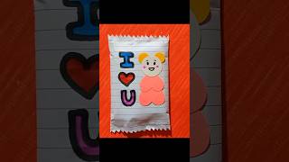 Chocolate gift wrapping idea 💡 for gift 🎁 trending craft shortvideo [upl. by Eoj]