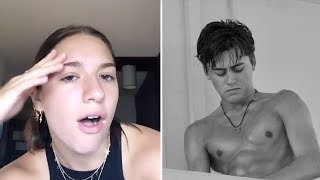 Mackenzie REACTS To Shirtless Photos Of Her Boyfriend quotOH MY GODquot [upl. by Dolph67]