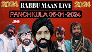 BABBU MAAN LIVE PANCHKULA 2024  BABBU MAAN LIVE 2024  BABBU MAAN NEW LIVE [upl. by Wager]