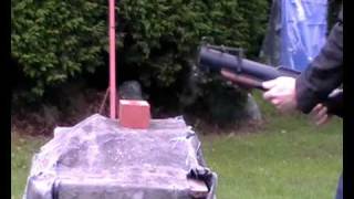 Testing M79 Airsoft Grenade Launcher [upl. by Gainer324]