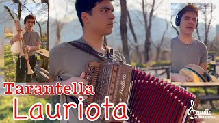 TARANTELLA LAURIOTA  Cantata e suonata da Francesco Cozzi con Organetto Zampogna e Tamburello [upl. by Brandice]