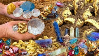 I never thought that I would found a huge diamond and goldfind gold mining [upl. by Asil978]