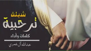 جديد وحصري شيلة مسرعه ترحيبية من أجمل ما سمعت من الشيلات [upl. by Acisseg]