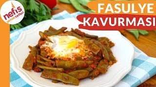 Fasulyeyi bir de böyle deneyin 😘Çok Lezzetli Fasulye Kavurması Tarifi [upl. by Skricki]