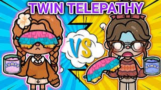 Toca Boca Roleplay Twin Telepathy Challenge  Toca Life World [upl. by Atikihc]