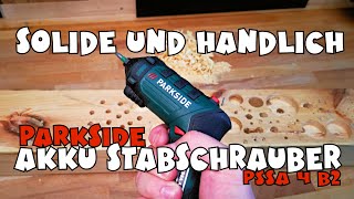 PARKSIDE® AkkuStabschrauber PSSA 4 B2 [upl. by Madelle]