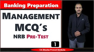 Banking Exam Focused Management MCQ Part 1 nrbpretest [upl. by Quintana]