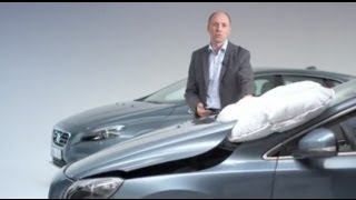 New Volvo V40 Pedestrian Airbag How Does It work [upl. by Nitnert874]