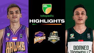 Highlight Tangerang Hawks vs Borneo Hornbills  24 March 2024  IBL Tokopedia 2024 [upl. by Kcorb143]