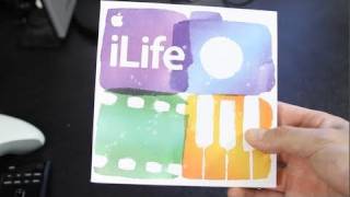 New iLife 11 Unboxing Install amp Overview Garageband iPhoto iMovie 11 [upl. by Nahn]