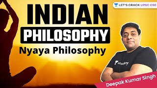 UPSC CSEIAS 202223  Indian Philosophy by Deepak Kumar Singh  Nyaya Philosophy [upl. by Isus]