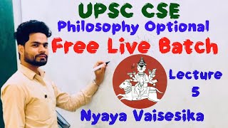 Nyaya  Vaisesika Philosophy Part 1 [upl. by Ube]