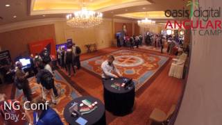 ngconf 2017  hallway track time lapse [upl. by Ahar437]