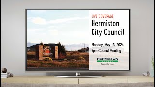 Hermiston City Council meeting for May 13 2024 [upl. by Nosnej]