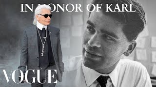 Karl Lagerfeld’s Legacy in Fashion  Vogue [upl. by Fantasia]