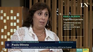 Paula Oliveto en quotPMquot de JMiceli y ECole  210217 [upl. by Enyrhtak]