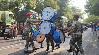 Aksi Heroik Marcing Band STIMART AMNI SEMARANG LIVE DESA PACAR REMBANG [upl. by Imoian]