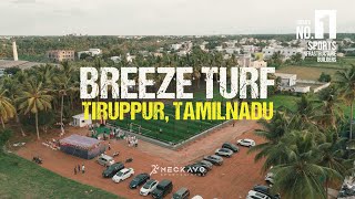 Premium Turf Installation at Breez Turf Tirupur  Meckavo Sports turfconstruction footballturf [upl. by Iolenta]