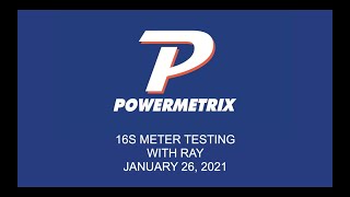 16S Meter Testing with Ray [upl. by Hubing]